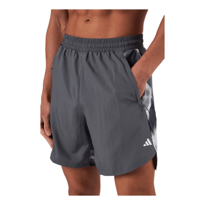 Designed for Movement HIIT Training Shorts Grey Five