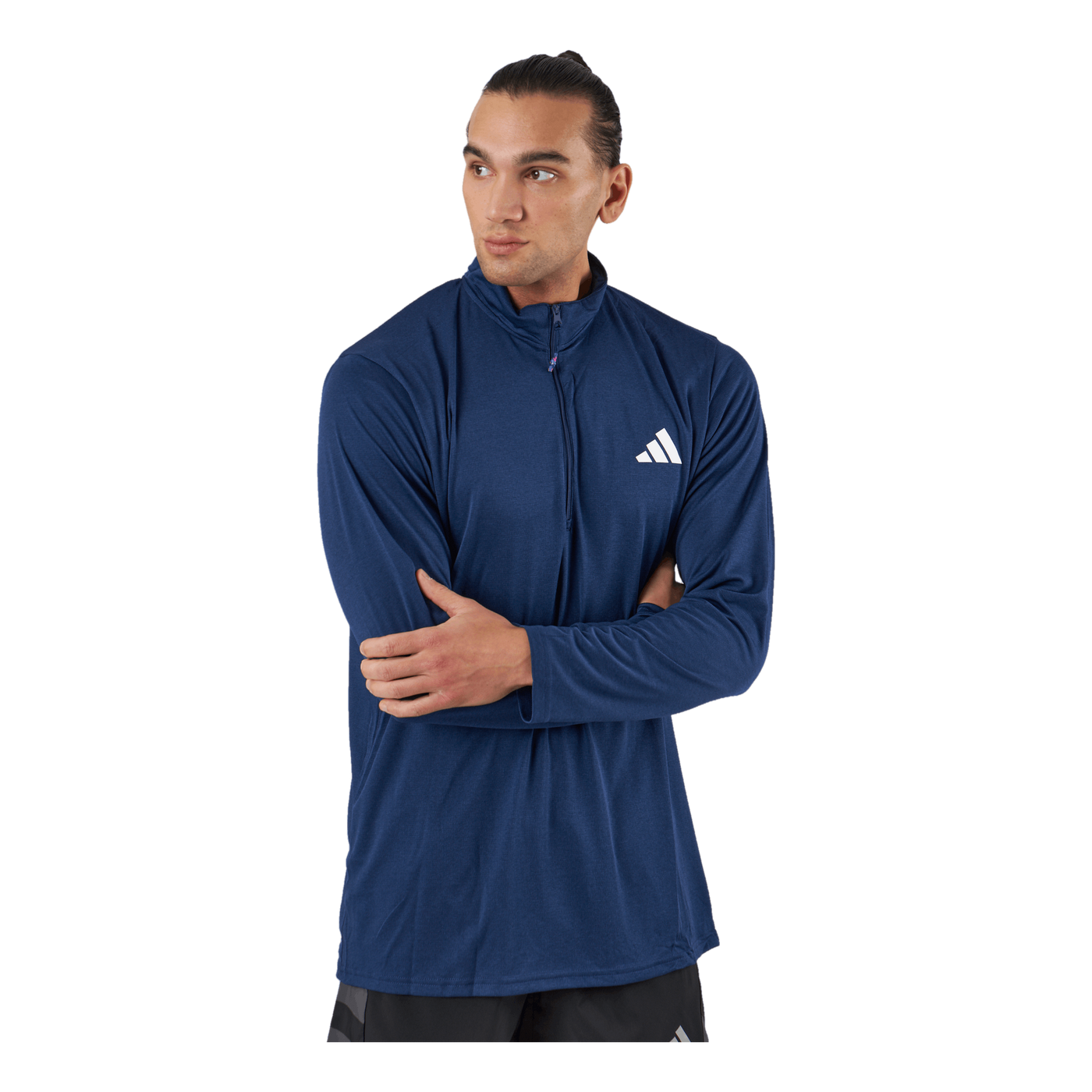 Train Essentials Seasonal Training 1/4-Zip Long Sleeve Sweatshirt Dark Blue