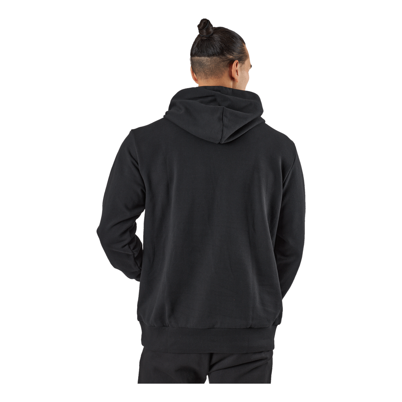 Essentials French Terry Big Logo Hoodie Black