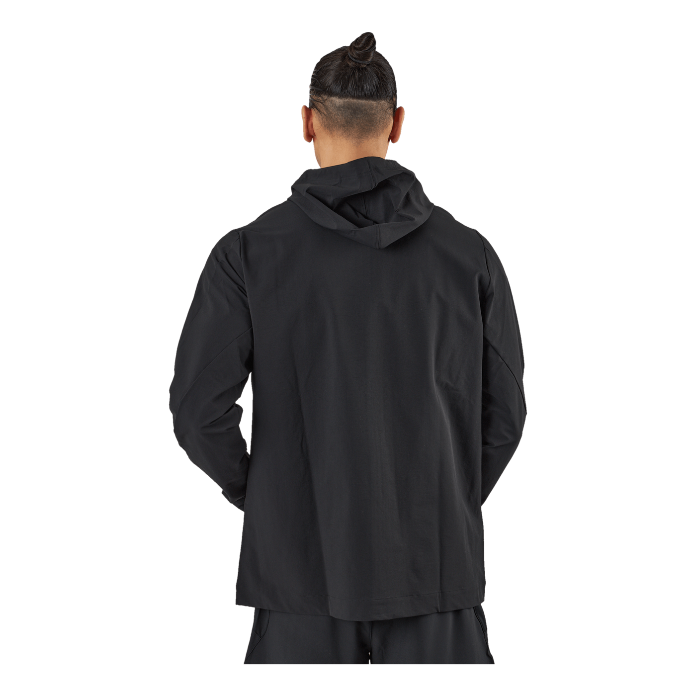 Performance Woven Zip-Up Jacket Black