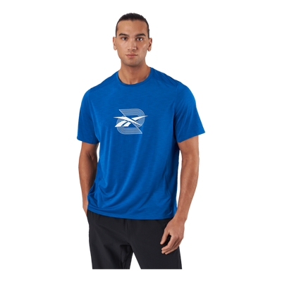 Activchill Graphic Move T-Shirt Vector Blue