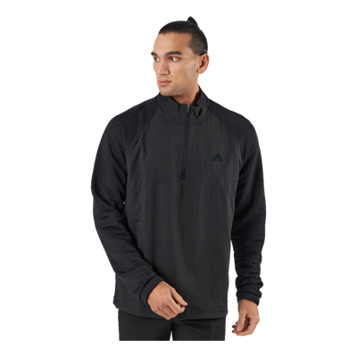 Stmnt 1/4 Zip Black