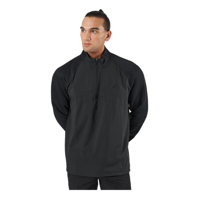 Stmnt 1/4 Zip Black