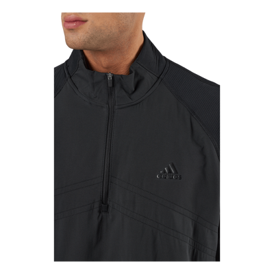 Stmnt 1/4 Zip Black