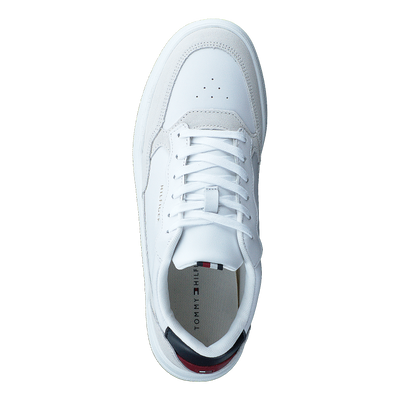 Elevated Cupsole Leather Mix White