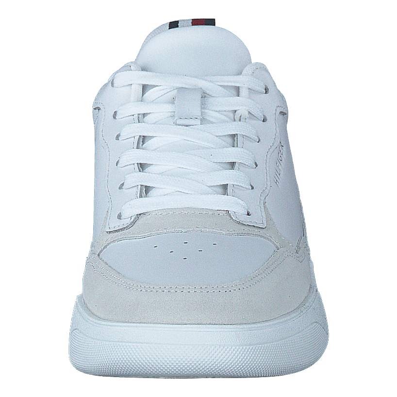 Elevated Cupsole Leather Mix White