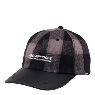 Buffalo Check Dad Cap . Wn Gray