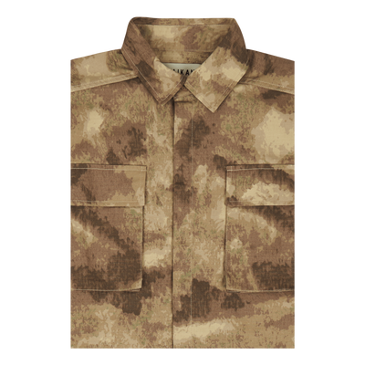 Shirt Jacket-abstract Camo Abstract Camo