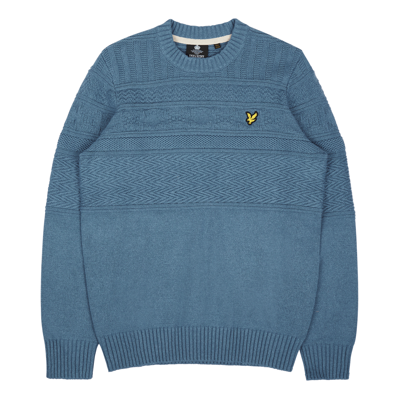 Lyle & Scott Guernsey Crew Neck W825 Skipton