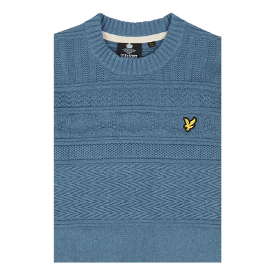 Lyle & Scott Guernsey Crew Neck W825 Skipton