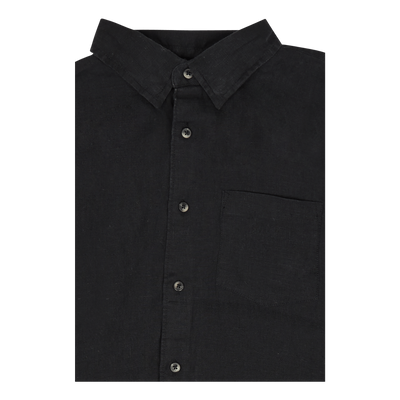 Icon Linen Shirt Black