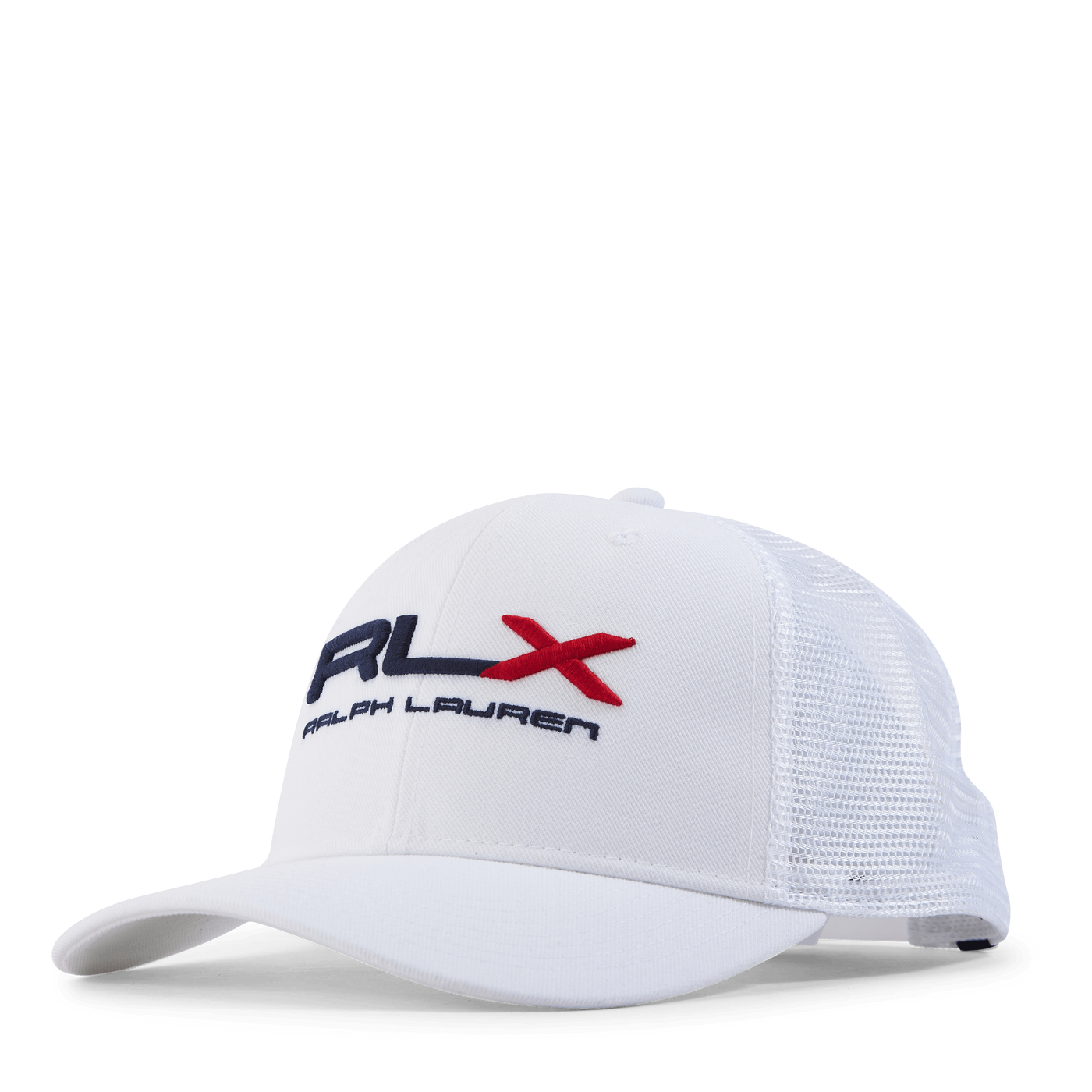 High-Crown Trucker Cap White