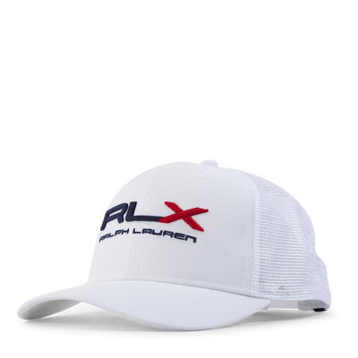 High-Crown Trucker Cap White