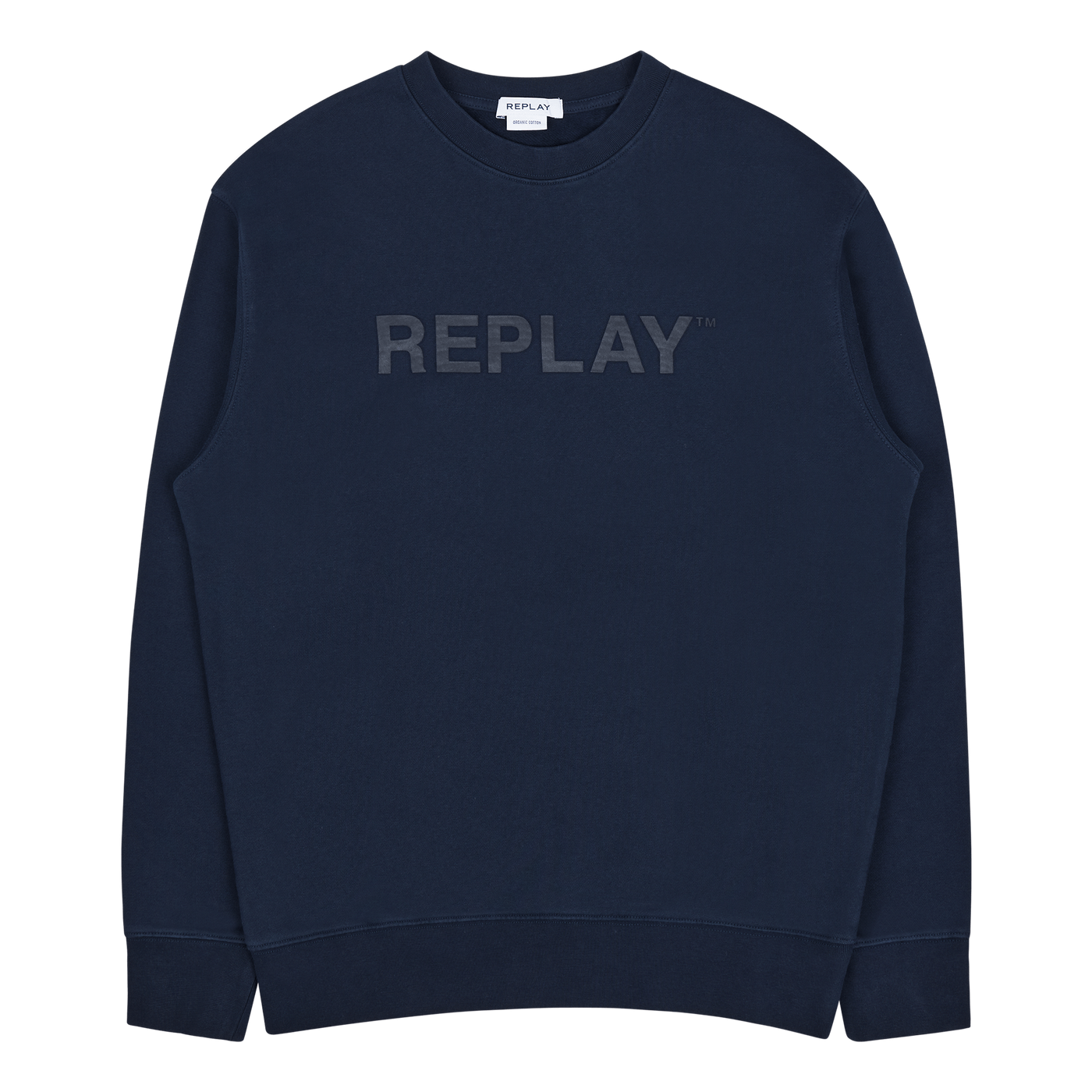 Replay Logo Crew Neck Sweatshirt 085