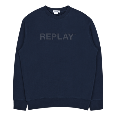 Replay Logo Crew Neck Sweatshirt 085