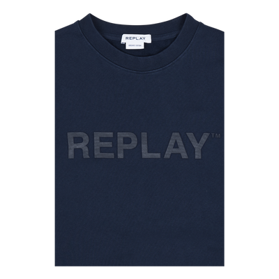 Replay Logo Crew Neck Sweatshirt 085