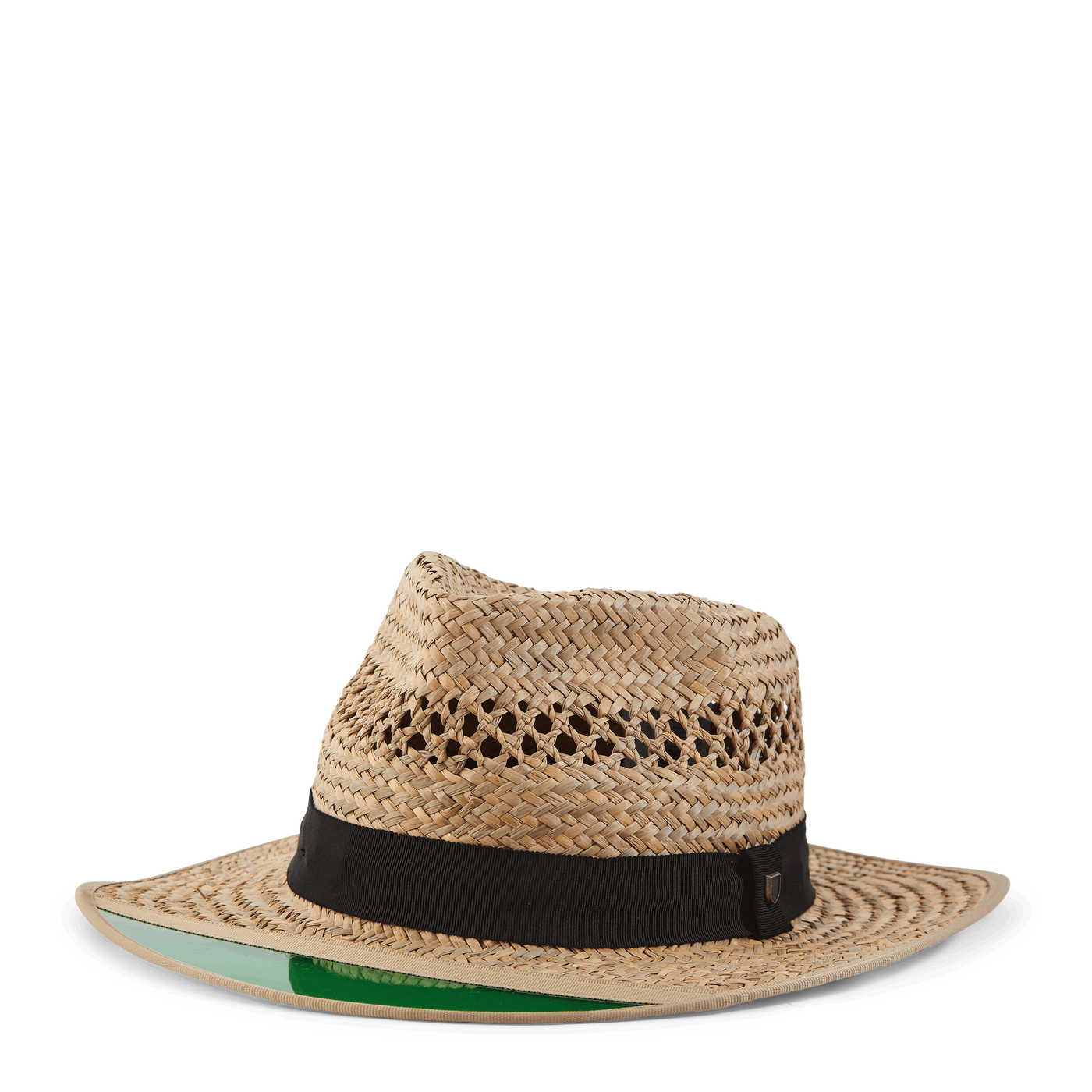 Hunter Straw Fedora Tan