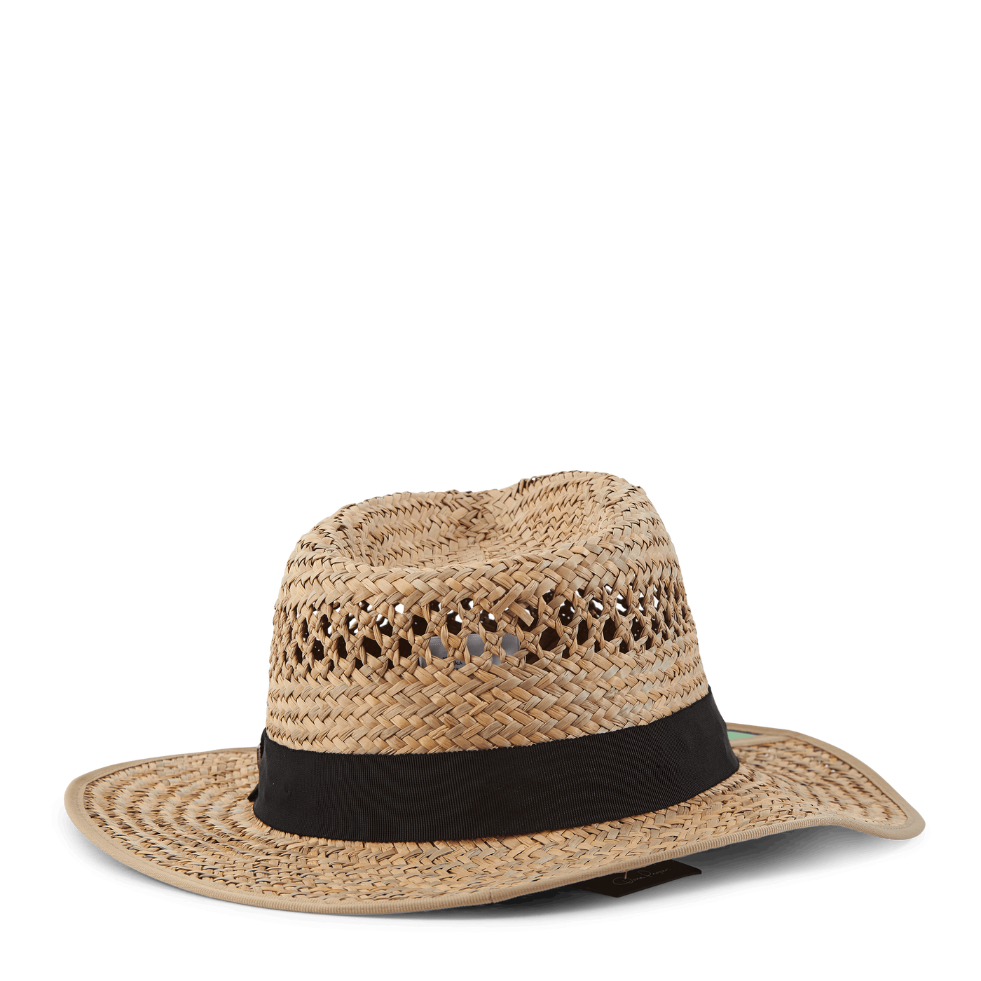 Hunter Straw Fedora Tan