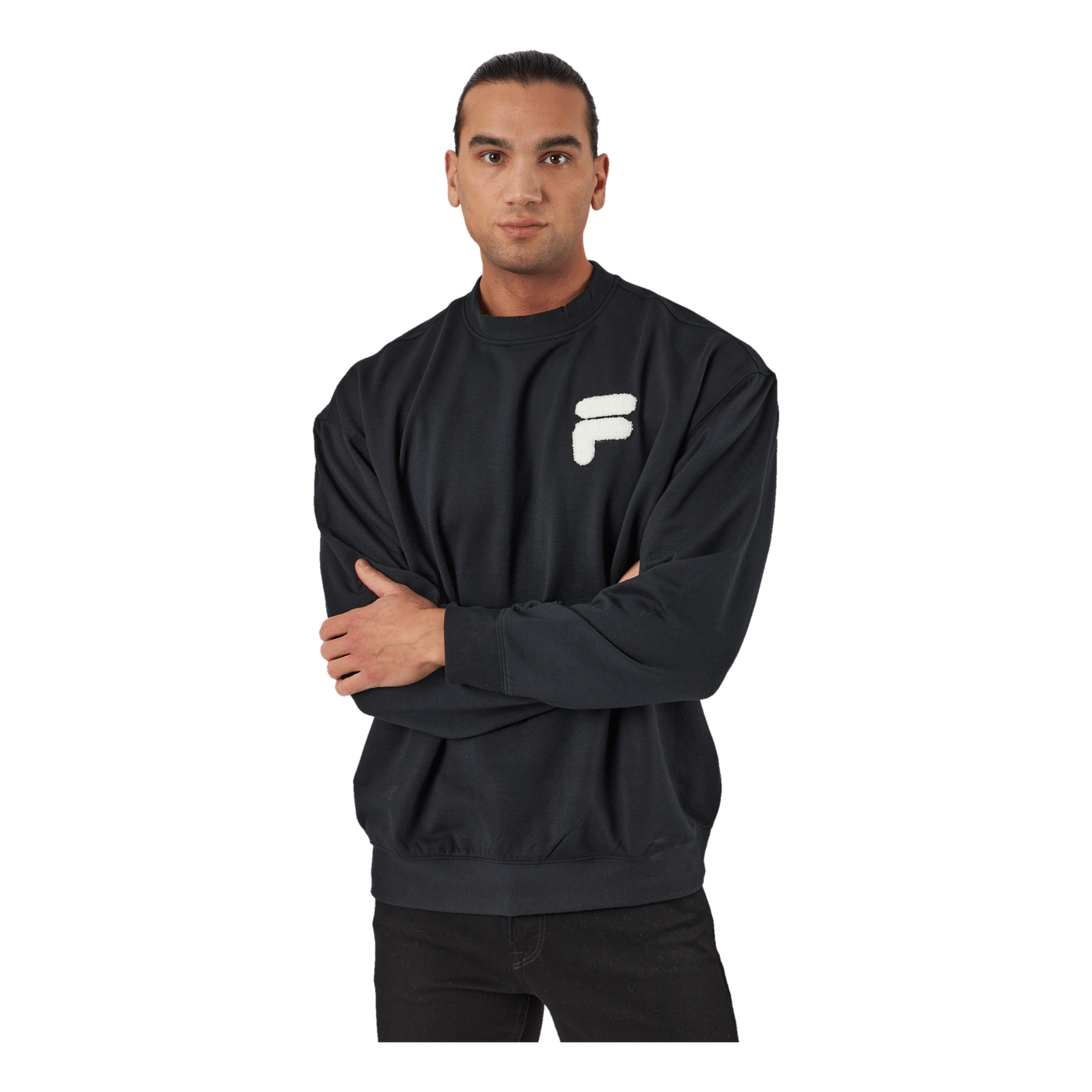 Cosenza Recycled Sweatshirt Wi Black