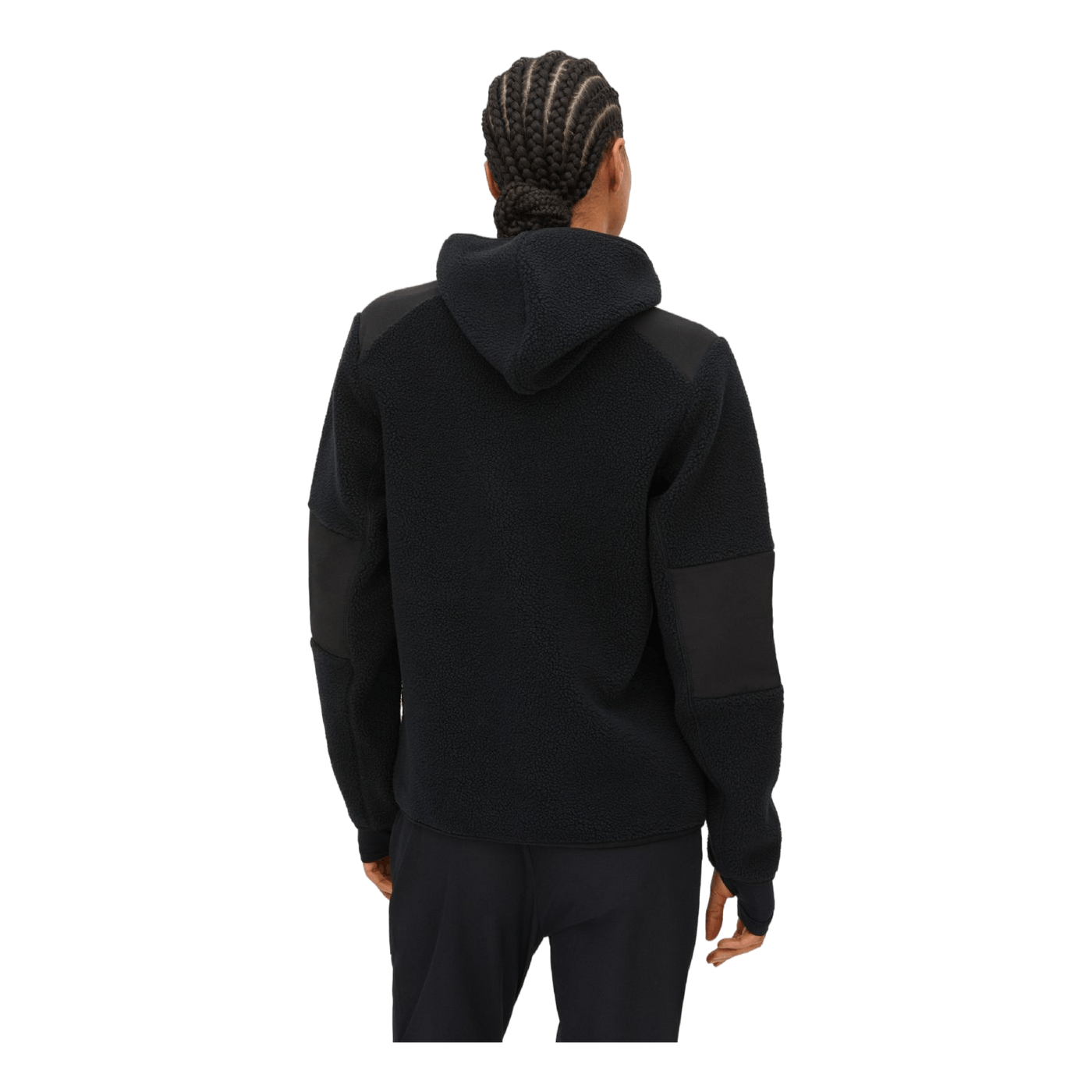 Wazzi Pile Hoodie Black