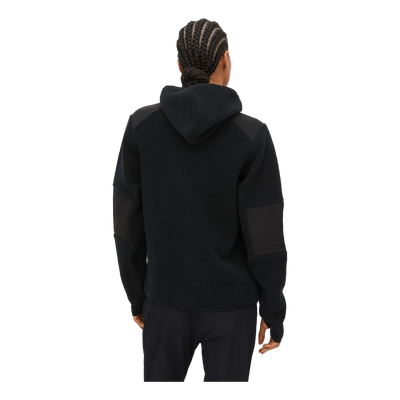 Wazzi Pile Hoodie Black