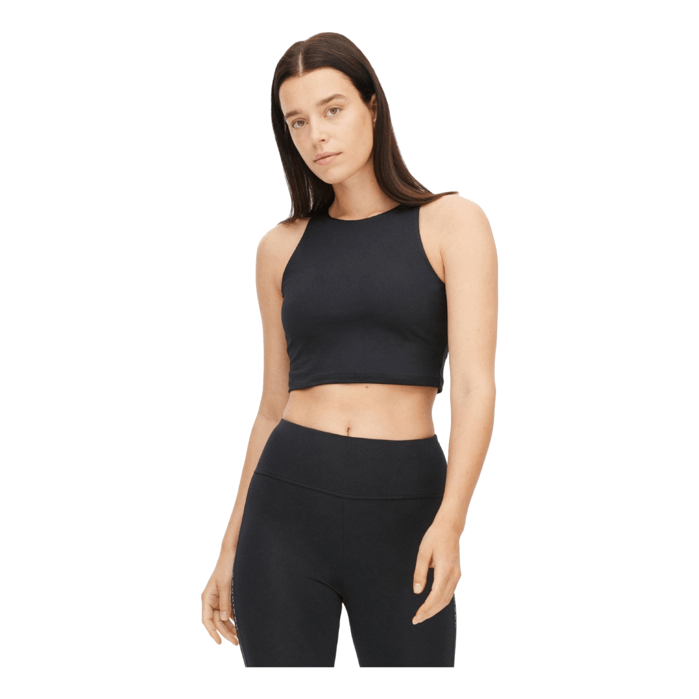 Kay Premium Cropped Top Black