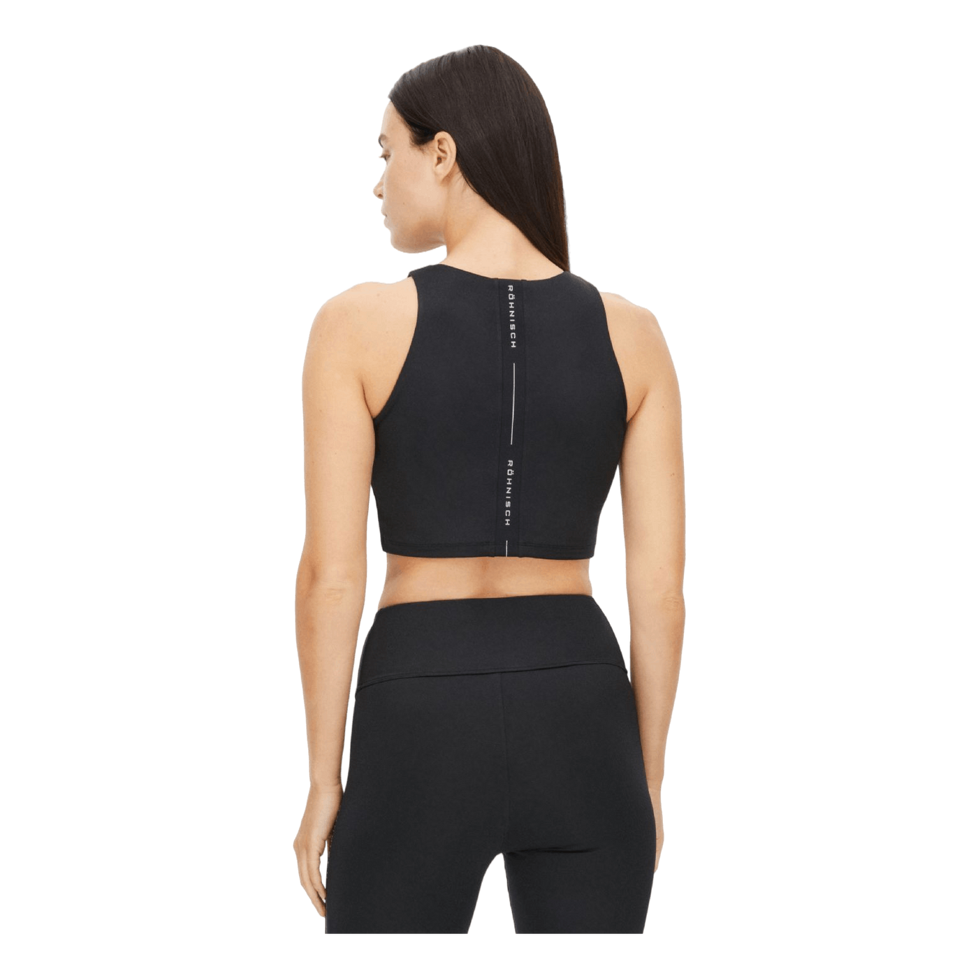 Kay Premium Cropped Top Black