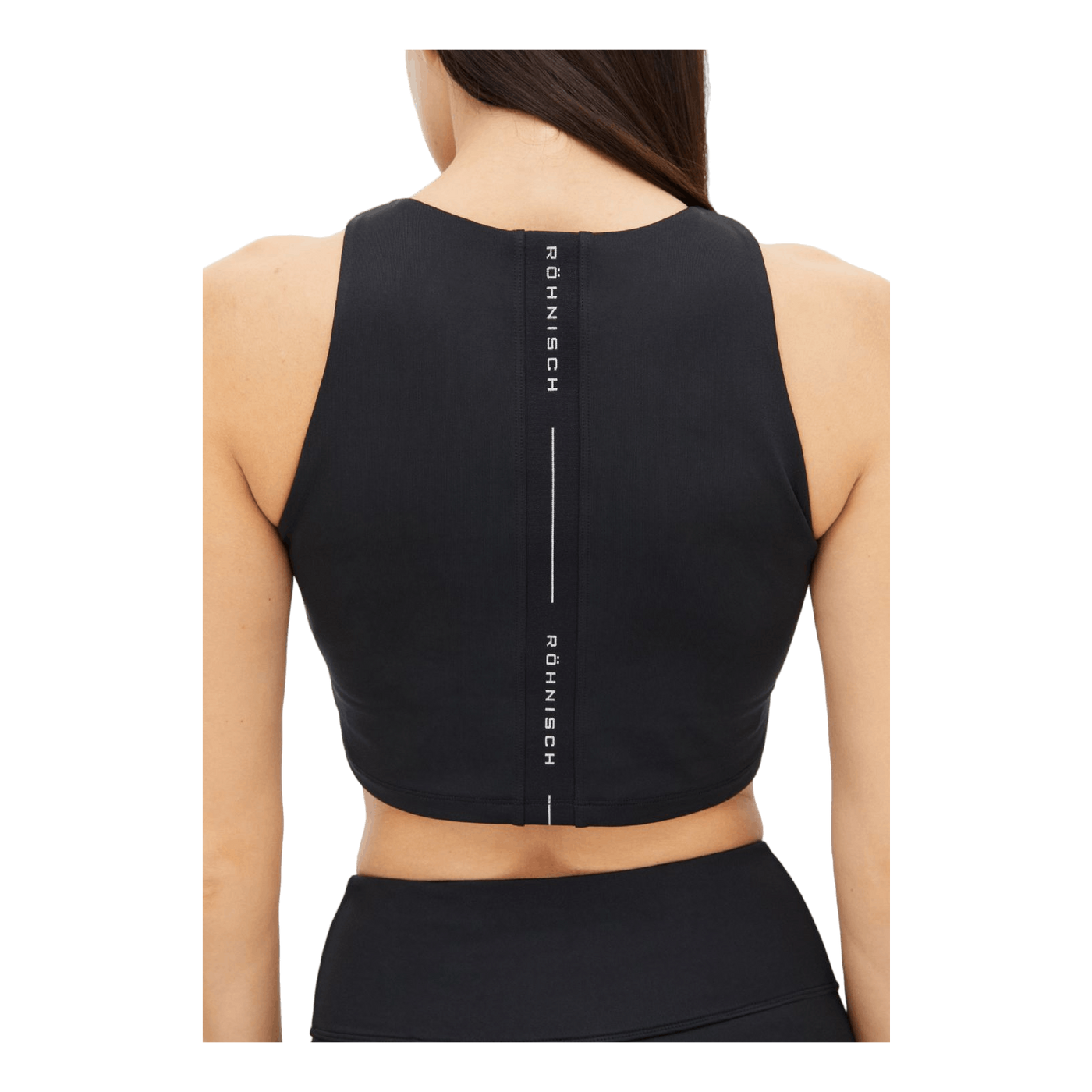 Kay Premium Cropped Top Black