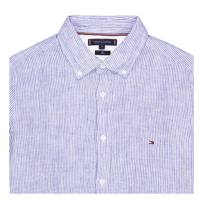 Linen Stripe Sf Shirt 0a4