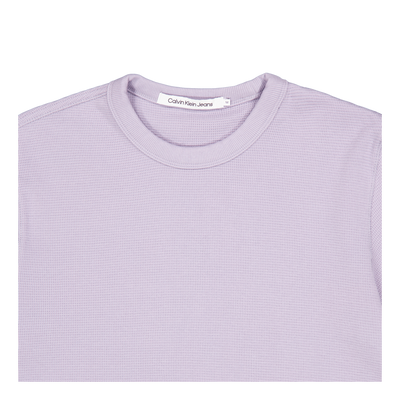 Calvin Klein JeansBadge Waffle Tee Pc1 - Purple