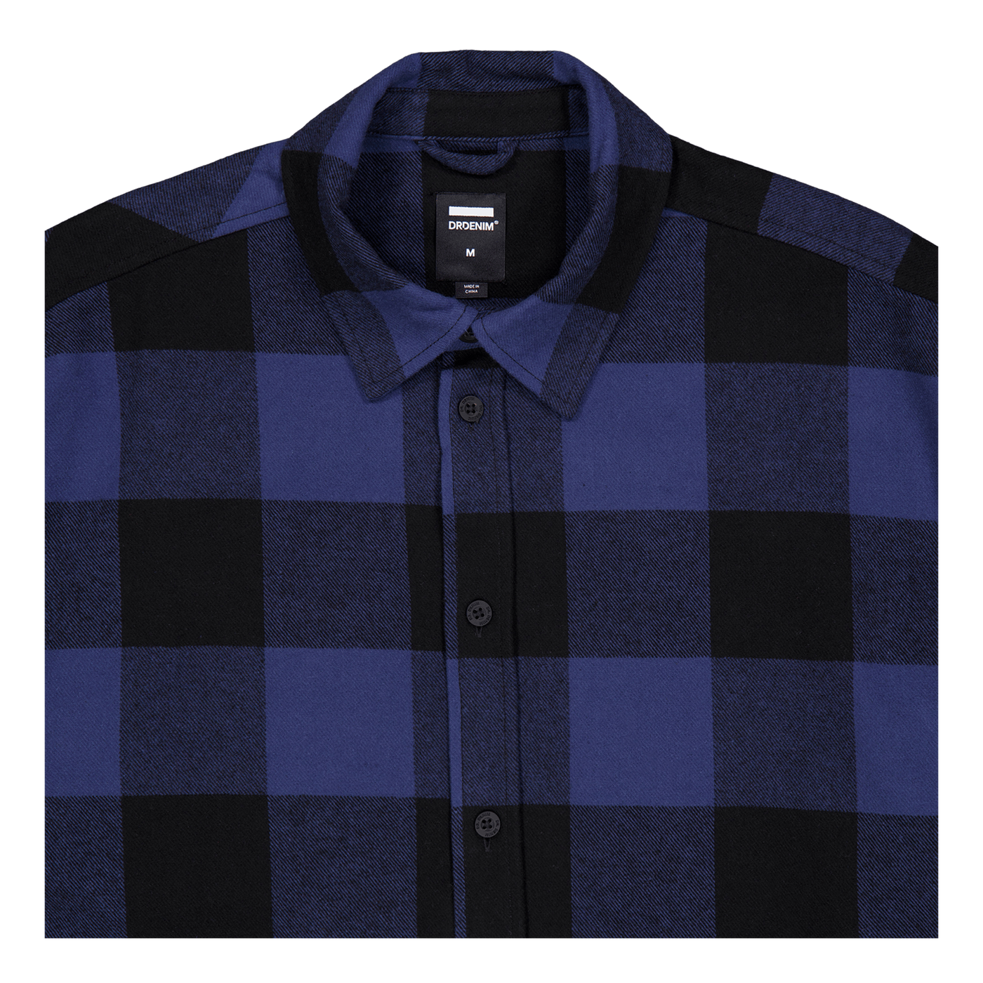 Dr. Denim Frank Shirt An7  Indigo Check