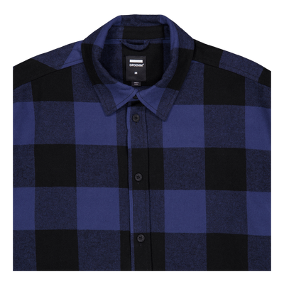 Dr. Denim Frank Shirt An7  Indigo Check