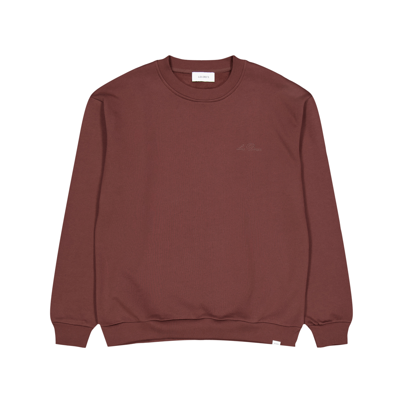 Les Deux Crew Sweatshirt Ebony