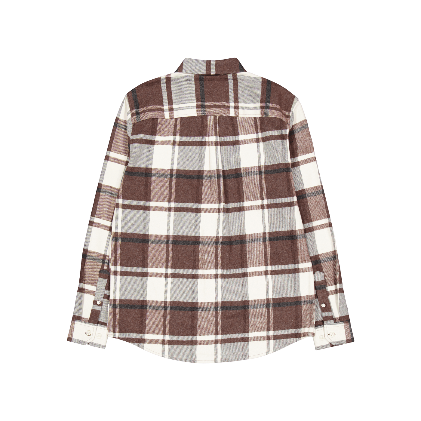 Les Deux Jeremy Flannel Shirt Dusty Teak