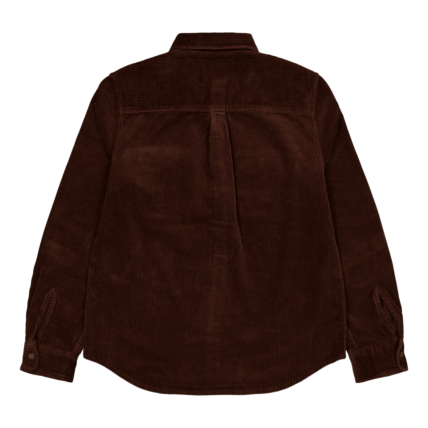 Les Deux Kody Heavy Corduroy Overshirt Ebony