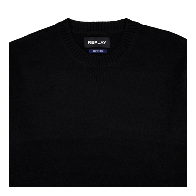 Replay Knitted Crew Neck 098