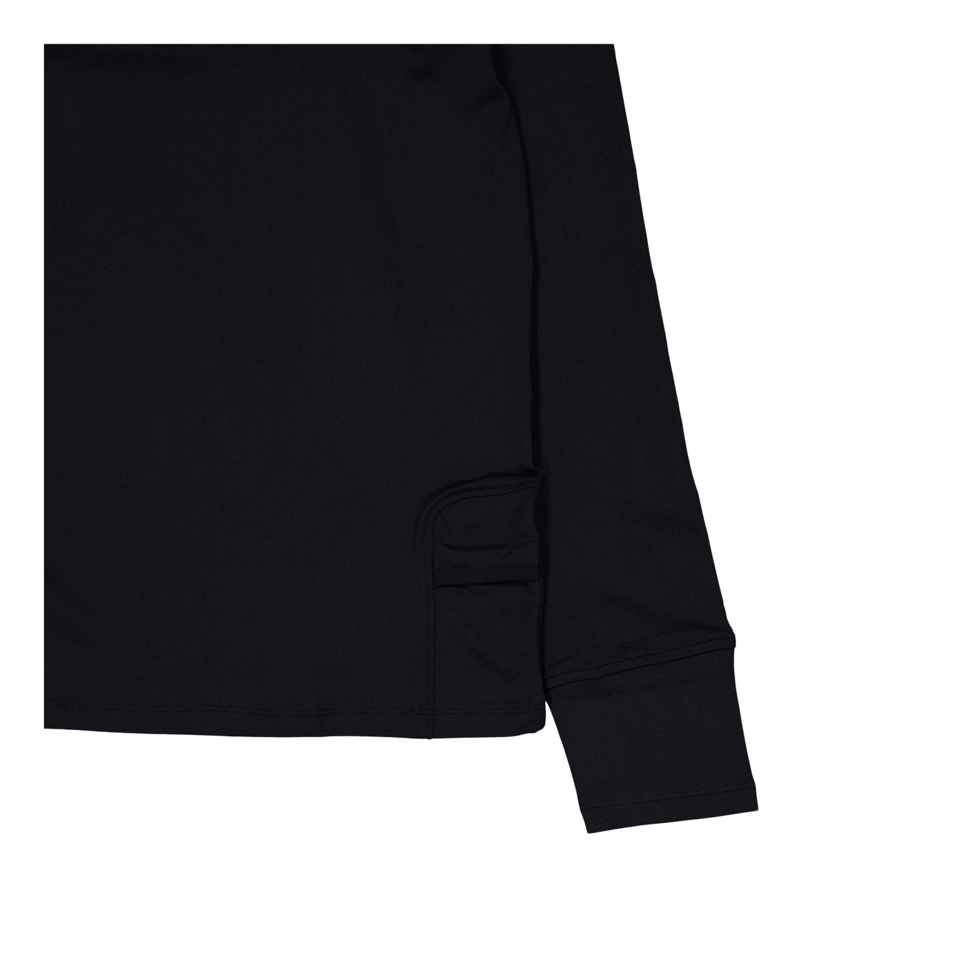 Qualifier Run 1/4 Zip Black