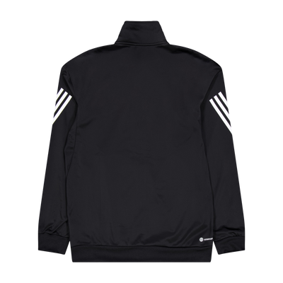 3-stripe Knitted Jacket Black