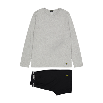 Lyle & Scott S/j Long Sleeve Tee And Lounge 9458