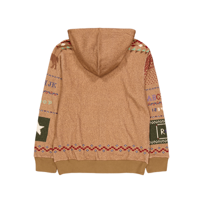 Polo x Element Fleece Hoodie Brown Multi