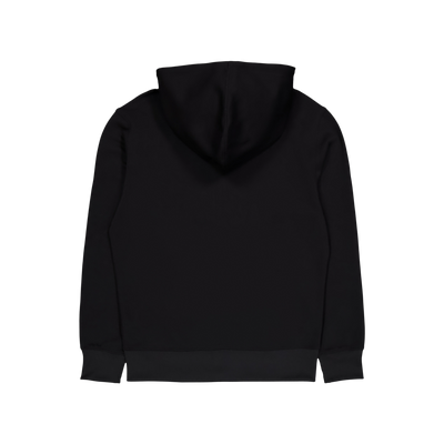 Mix Media Zip Through Hoodie Beh