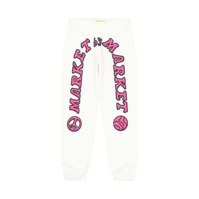 Cali Arc Peace Sweatpants Cream