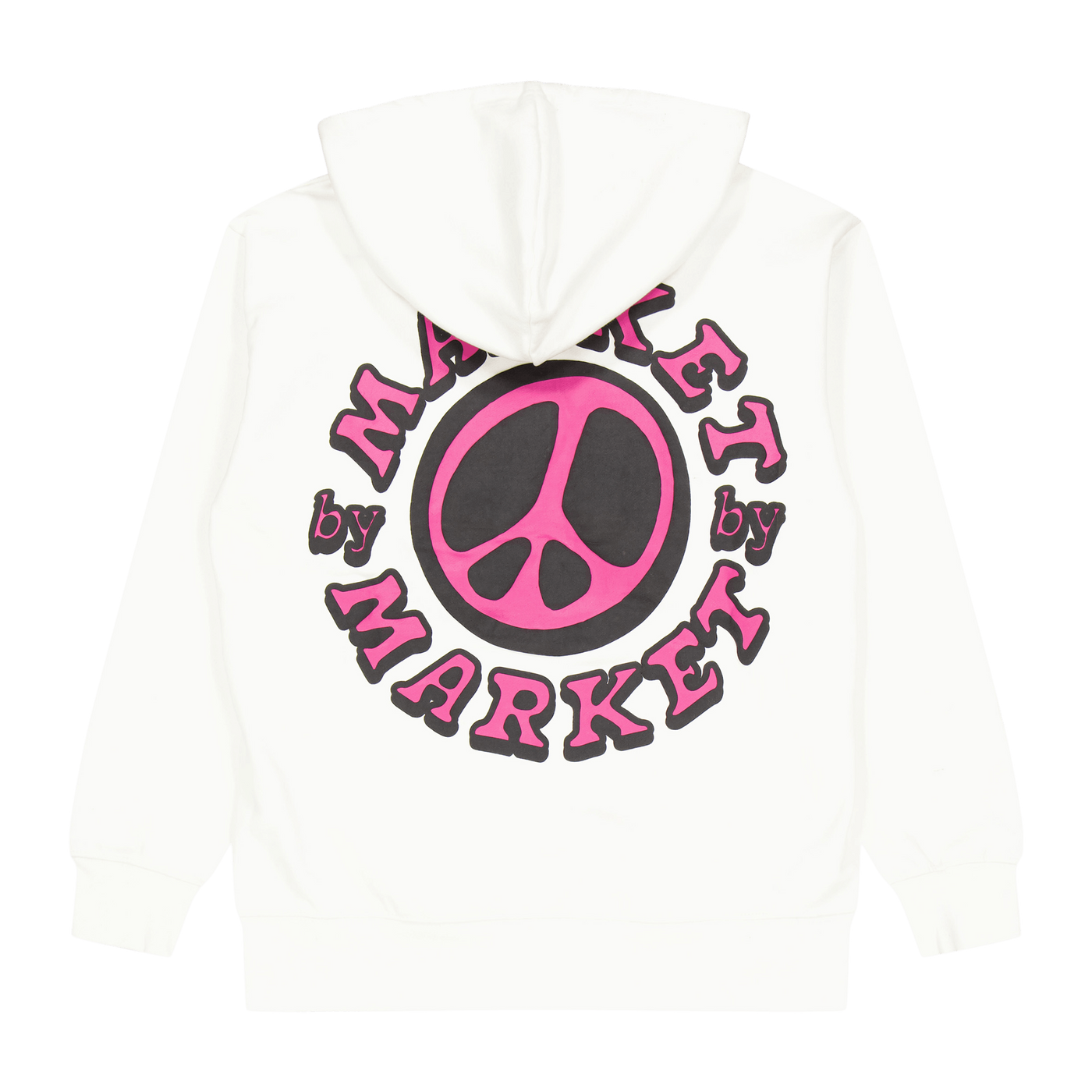 Cali Lock Peace Hoodie Cream