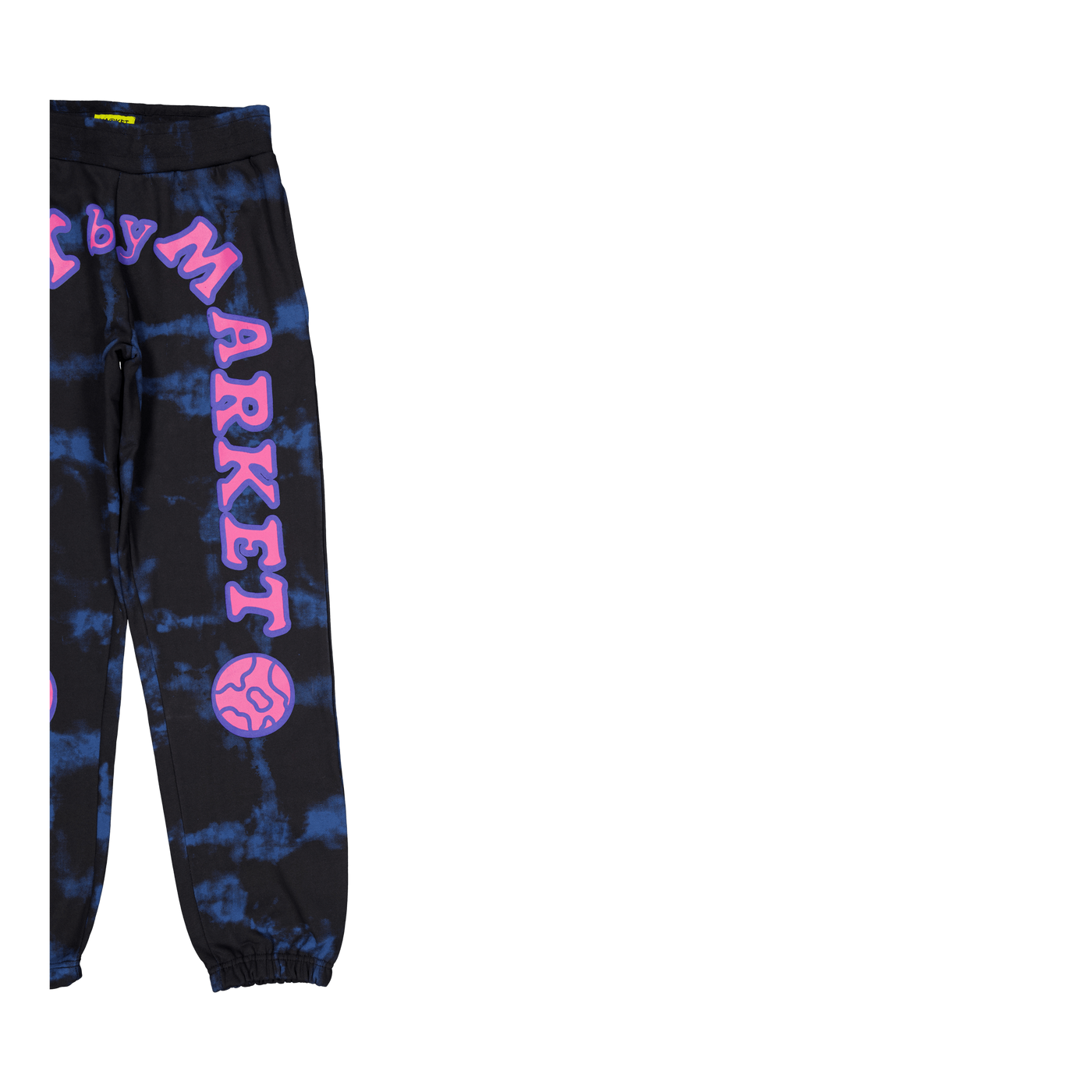 Cali Arc Peace Tie-dye Sweatpa Navy Smoke Tie-dye