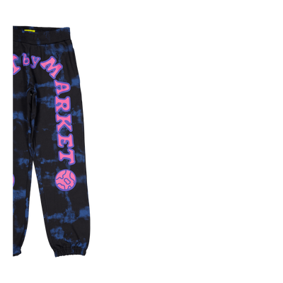 Cali Arc Peace Tie-dye Sweatpa Navy Smoke Tie-dye