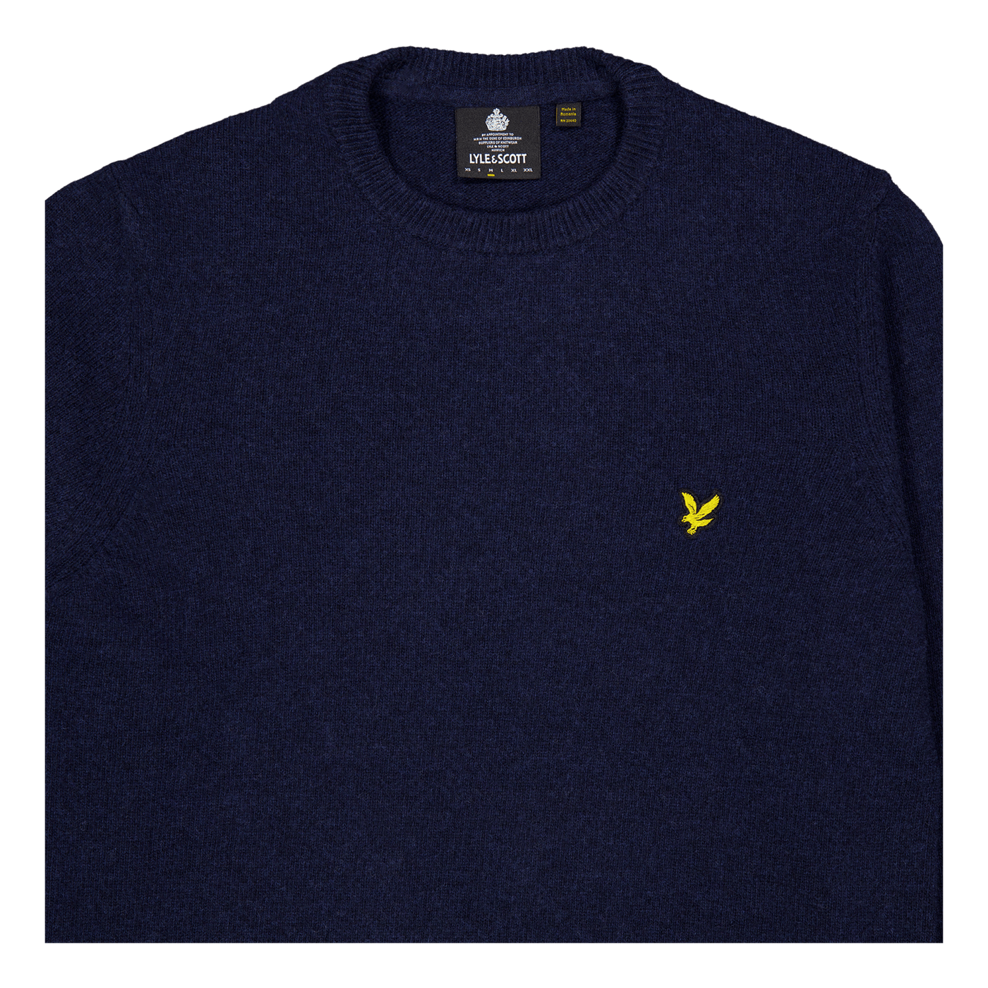 Lyle & Scott Crew Neck Lambswool Blend Jump