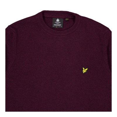 Lyle & Scott Crew Neck Lambswool Blend Jump Z638  Marl