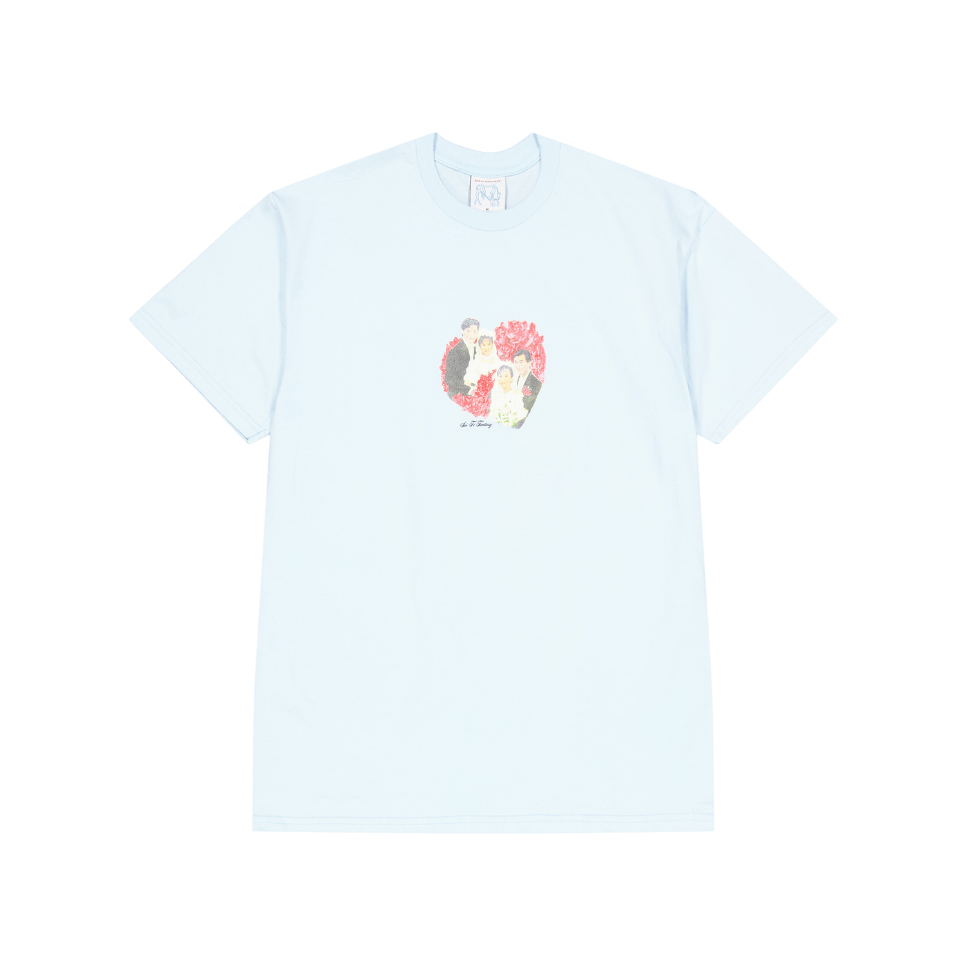 Double Marriage T-shirt Light Blue