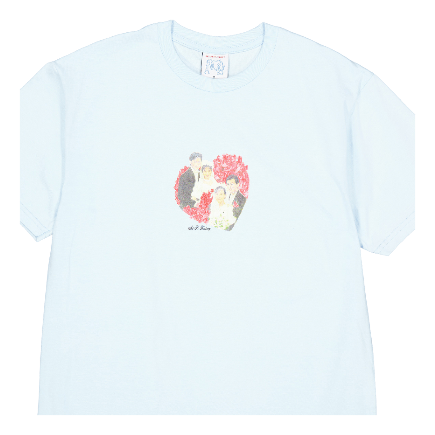 Double Marriage T-shirt Light Blue