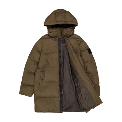 POUR Long Down Jacket